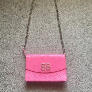 Balenciaga crossbody bag with chain